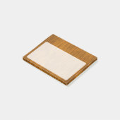 Post-it® Fond en Bois Brut Faux Doré (Incliné)