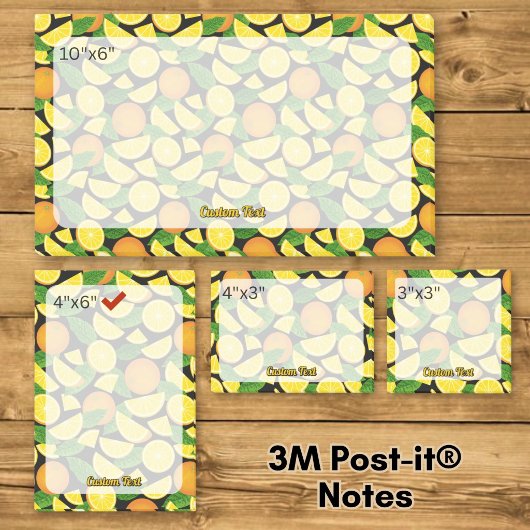 Post-it® Fond orange