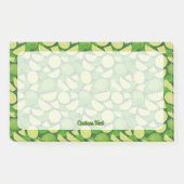Post-it® Fond vert citron (Devant)
