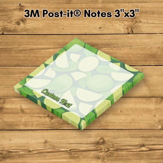 Post-it® Fond vert citron