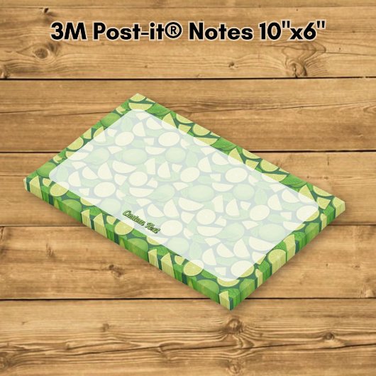 Post-it® Fond vert citron