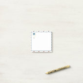 Post-it® Football Monogramme Thème (Sur un bureau)