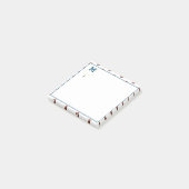 Post-it® Football Monogramme Thème (Incliné)