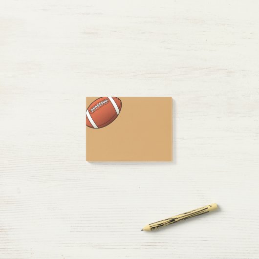 Post-it® Football post-it-Notes (Sur un bureau)