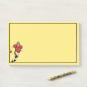 Post-it® Football post-it-Notes (Sur un bureau)