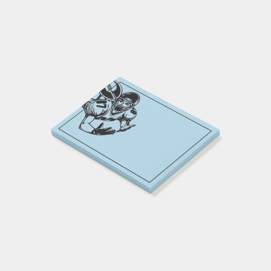 Post-it® Football post-it-Notes (Incliné)