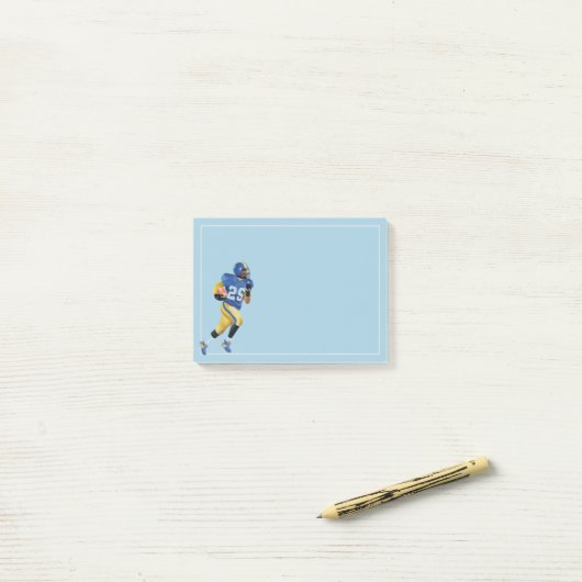 Post-it® Football post-it-Notes (Sur un bureau)