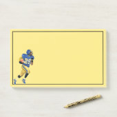 Post-it® Football post-it-Notes (Sur un bureau)