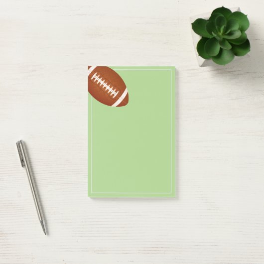Post-it® Football post-notes (Bureau)