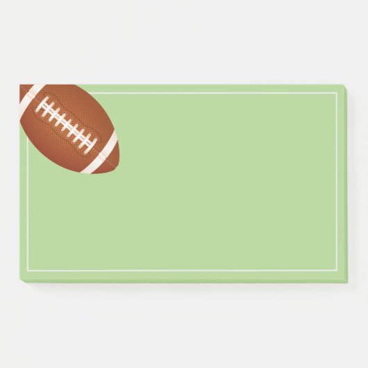 Post-it® Football post-notes (Devant)