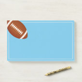 Post-it® Football post-notes (Sur un bureau)