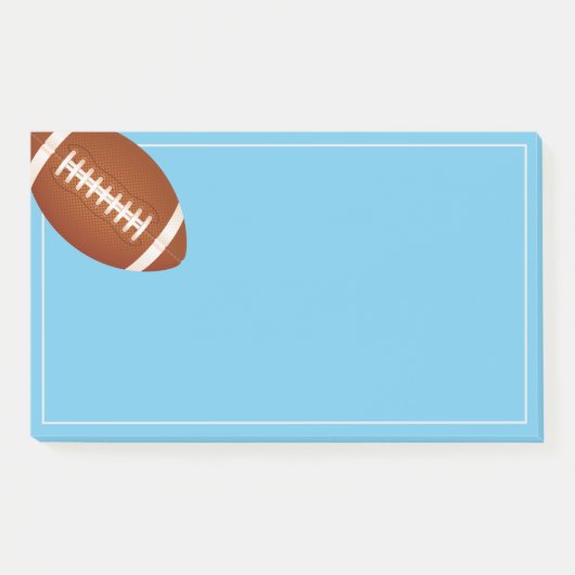 Post-it® Football post-notes (Devant)