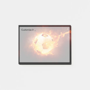 Post-it® Football sous le feu, bal, football