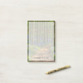 Post-it® Forest | Bluebell Forest en Belgique (Sur un bureau)