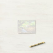Post-it® Forest Creek Belle nature Paysage Photo (Sur un bureau)