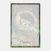 Post-it® Forest | Raccoon Peeking (Devant)
