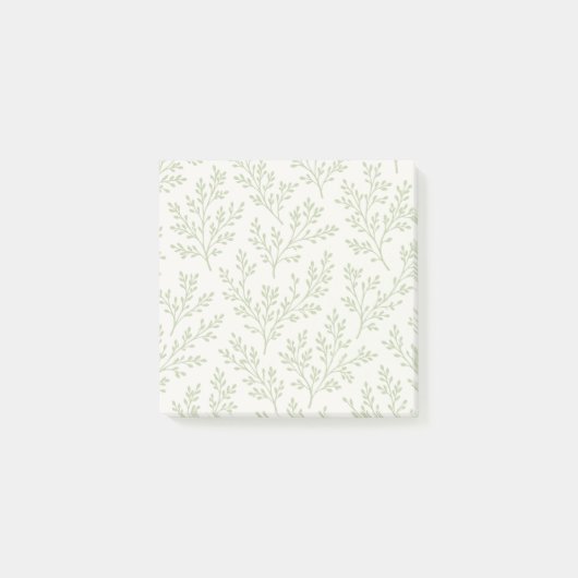 Post-it® Forest Sprigs Soft Olive - Neutre (Devant)