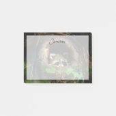 Post-it® Forests | Raccoon Peeking (Devant)