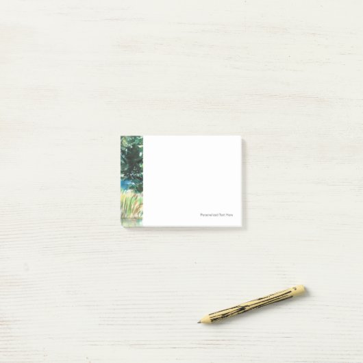 Post-it® Forêt (Sur un bureau)