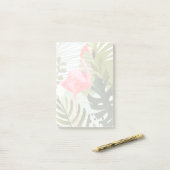 Post-it® Forêt de Flamant rose (Sur un bureau)