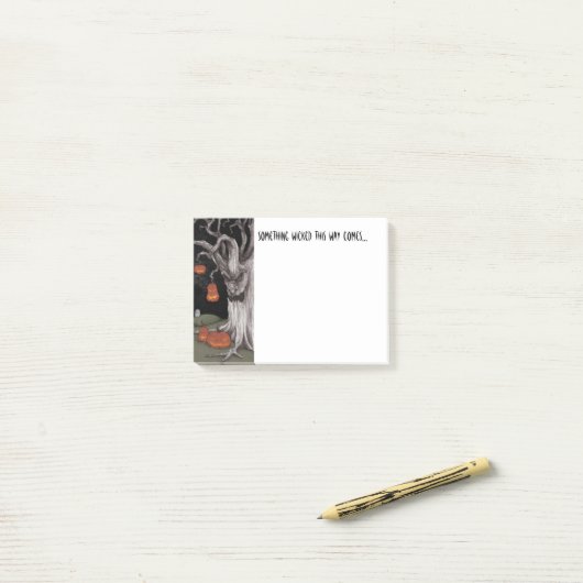 Post-it® Forêt mauvaise (Sur un bureau)