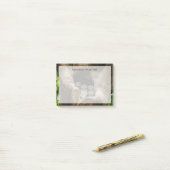 Post-it® Forêt | Trois Chouettes (Sur un bureau)