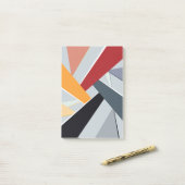 Post-it® Forme géométrique Abstraite 2 (Sur un bureau)