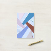 Post-it® Forme géométrique Abstraite 3 (Sur un bureau)