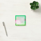 Post-it® Forme noire de Papilio glaucus (Bureau)