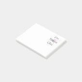 Post-it® Forme physique SUPÉRIEURE chic (Incliné)