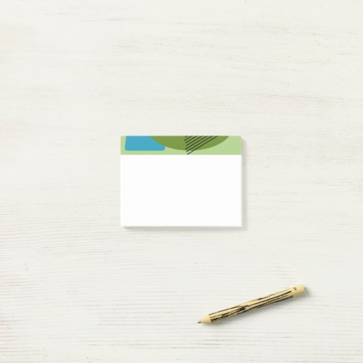 Post-it® Formes Abstraites (Sur un bureau)