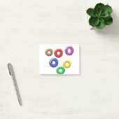 Post-it® Formes de donuts tachetées excentriques (Bureau)