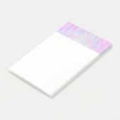 Post-it® Formes rectangulaires bleues sur Arrière - plan ro (Incliné)