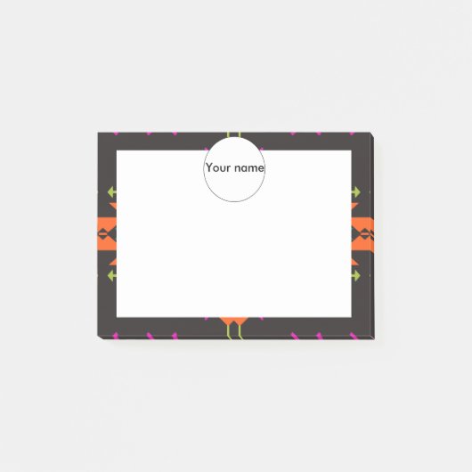 Post-it® Formes sur un arrière - plan noir 54rt (Devant)