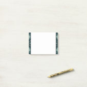 Post-it® formes vertes rétro (Sur un bureau)