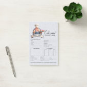 Post-it® Formulaire de commande de boulangerie pâtisserie c (Bureau)