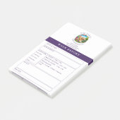 Post-it® Formulaire de rétroaction client pour promenade de (Incliné)