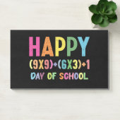 Post-it® Formule Mathématique 100 Jours D'école Drôle Prof (Bureau)