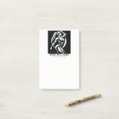 Post-it® Forte condition physique féminine Formation person (Sur un bureau)