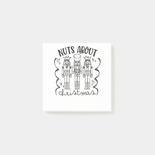 Post-it® Fou de Noël Casse-Noisette drôle de Noël (Devant)