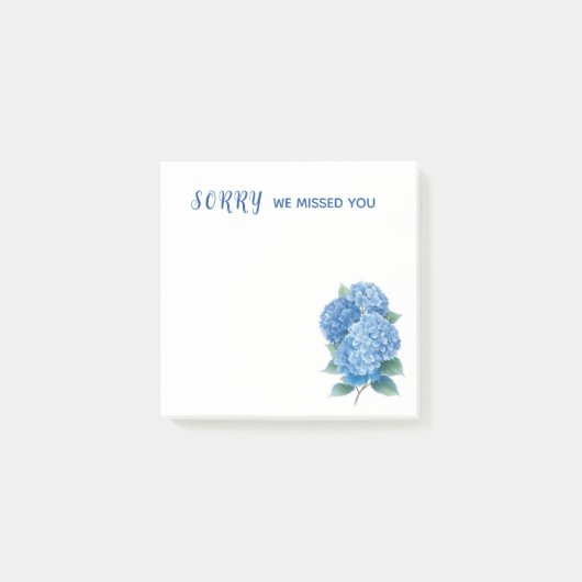 Post-it® Fournitures du ministère JW, Désolé Nous vous avon (Devant)