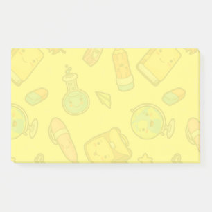 Post-it® Fournitures scolaires colorées Motif