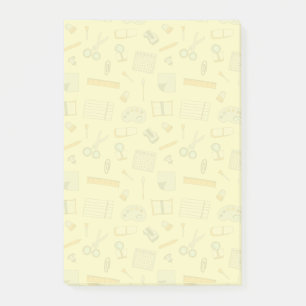 Post-it® Fournitures scolaires colorées Motif