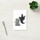 Post-it® Foutaise et fantôme effrayés. (Bureau)