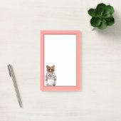 Post-it® Fox habillé rusé (Bureau)