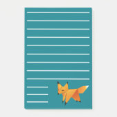 Post-it® Fox mignon d'origami (Devant)