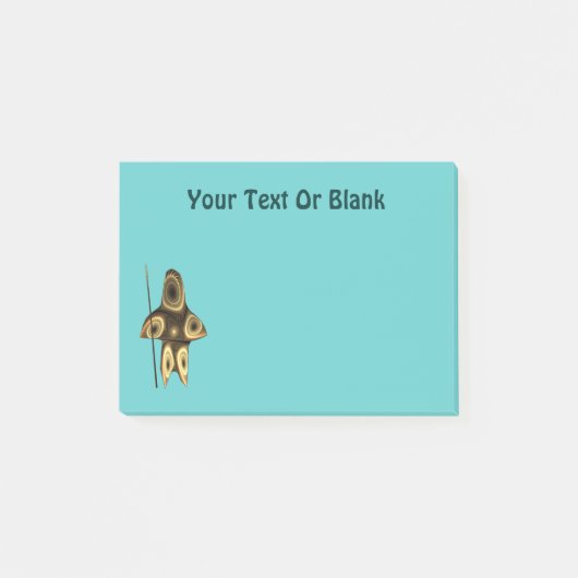Post-it® Fractal Inuit Hunter (Devant)