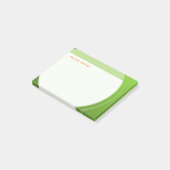 Post-it® Fraîche Métallique Géométrique n'importe quel text (Incliné)