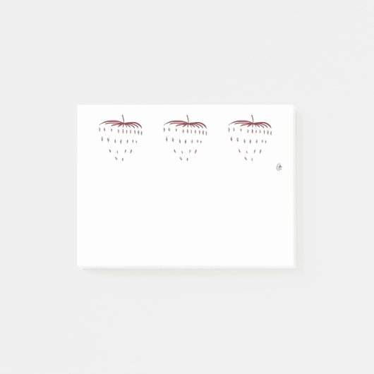 Post-it® Fraise (Devant)