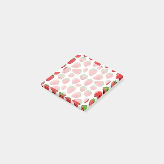 Post-it® Fraise aquarelle (Incliné)